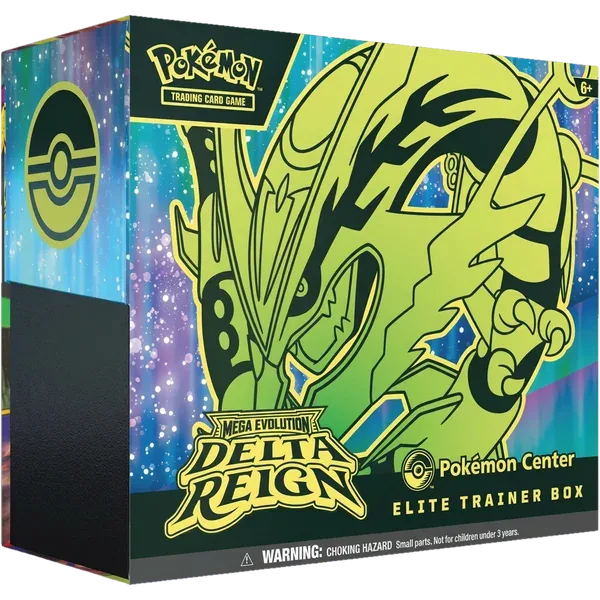 Pokémon TCG Mega Evolution Delta Reign Pokémon Center Elite Trainer Box